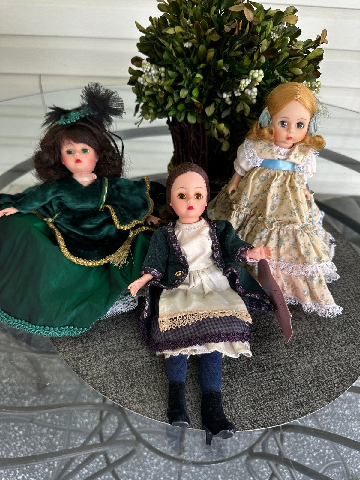Madame Alexander Amy (Little Women), Scarlet (Gone with the Wind) Eliza (My Fair