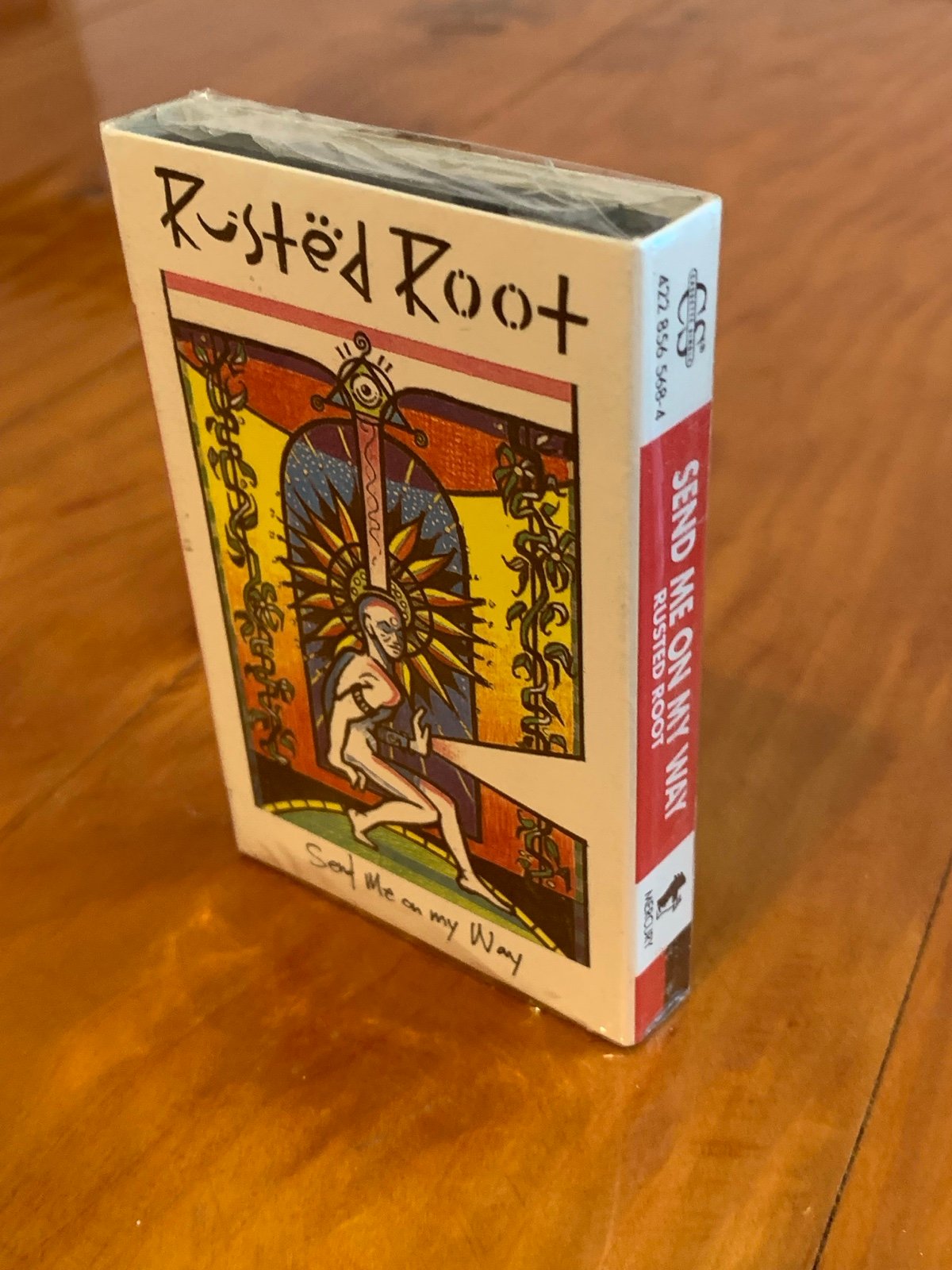 Rusted Root Cassette Single Send Me On My Way / Laugh At The Sun Sealed