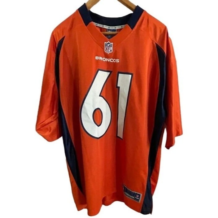 Authentic NFL Pro Line XL Denver Broncos Paradis #61 Jersey football hero