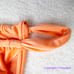 New! Free People Belle the Label The Bare Bikini Bottoms in metallic orange, M