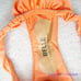 New! Free People Belle the Label The Bare Bikini Bottoms in metallic orange, M