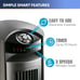 Lasko Oscillating Tower Fan, Quiet Fans with Remote 3 Speed and Timer