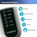 Lasko Oscillating Tower Fan, Quiet Fans with Remote 3 Speed and Timer