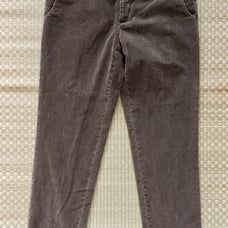 PT01 Corduroy Straight Leg Trousers Brown Men's Size IT 48 Made in Italy