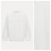 NWT. Zara ZW Collection White 100% Cotton Embroidered Eyelet Shirt. Size L.
