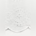 NWT. Zara ZW Collection White 100% Cotton Embroidered Eyelet Shirt. Size L.