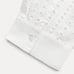 NWT. Zara ZW Collection White 100% Cotton Embroidered Eyelet Shirt. Size L.