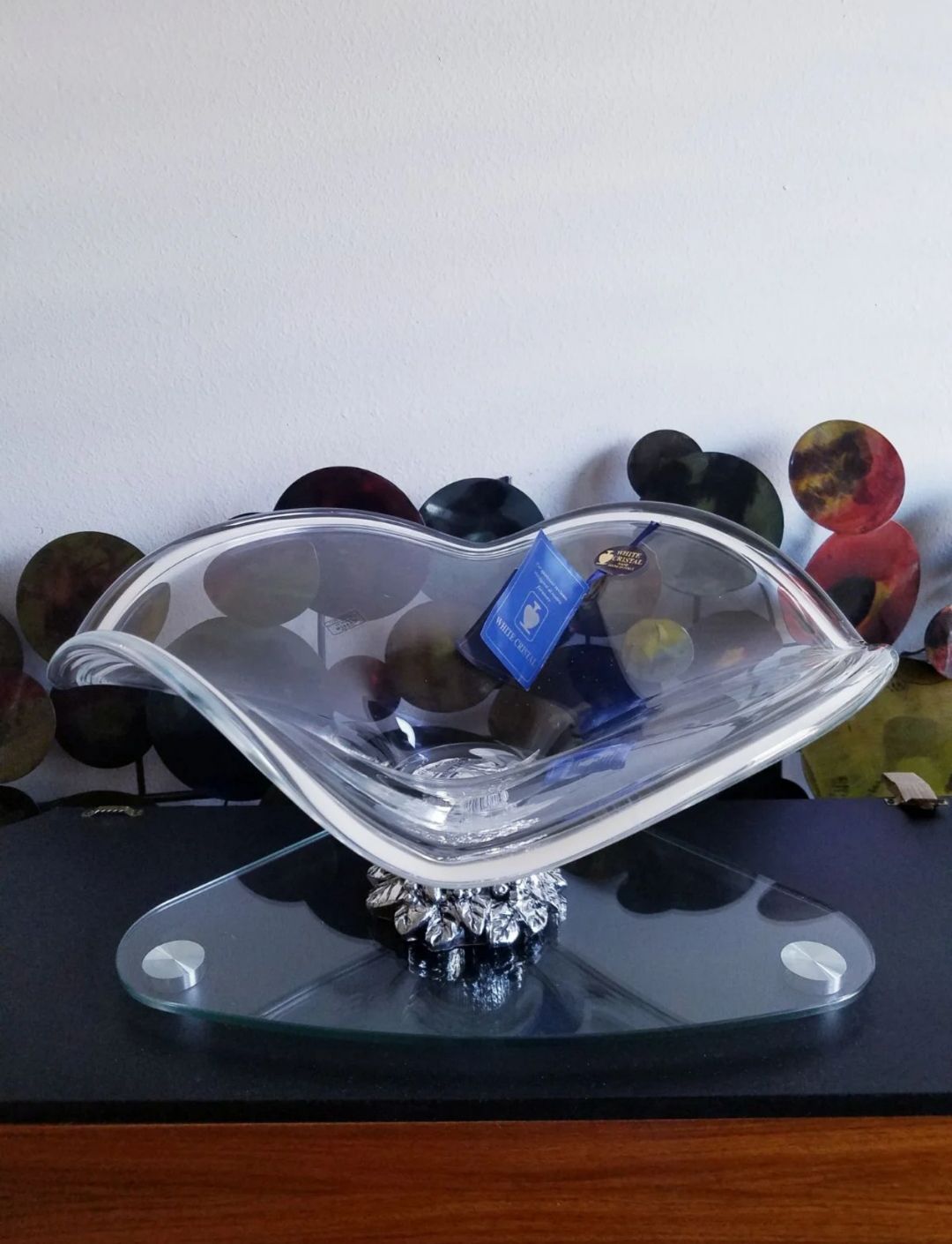⬇️Large Vintage Murano Glass Centerpiece