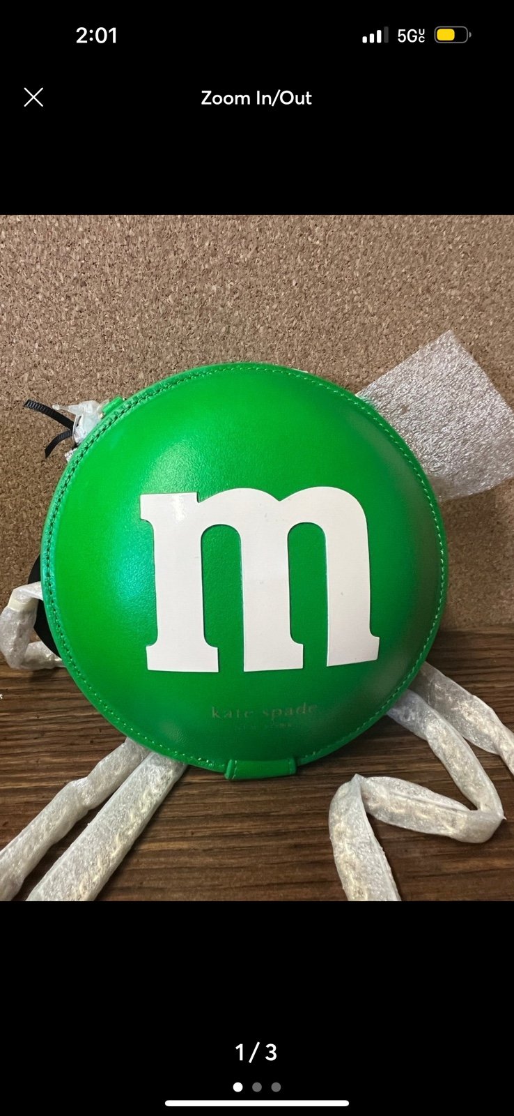 Limited edition Kate Spade x M&M bag