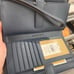 Michael Kors Navy Multi Double Zipper Wallet