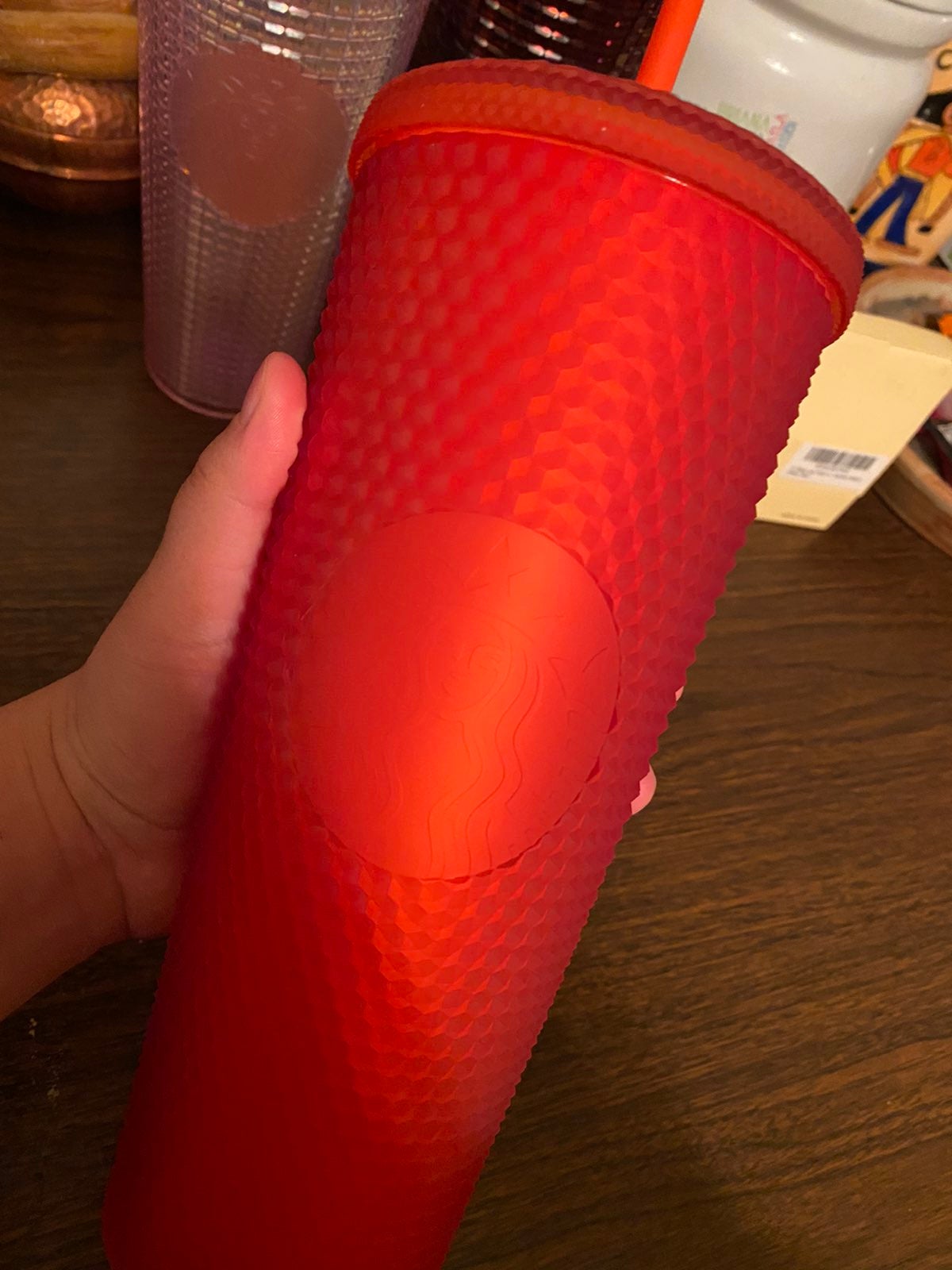 Starbucks 2020 holiday studded tumbler