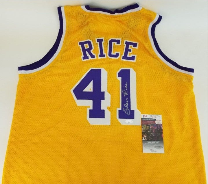 GLEN RICE AUTOGRAPH JERSEY