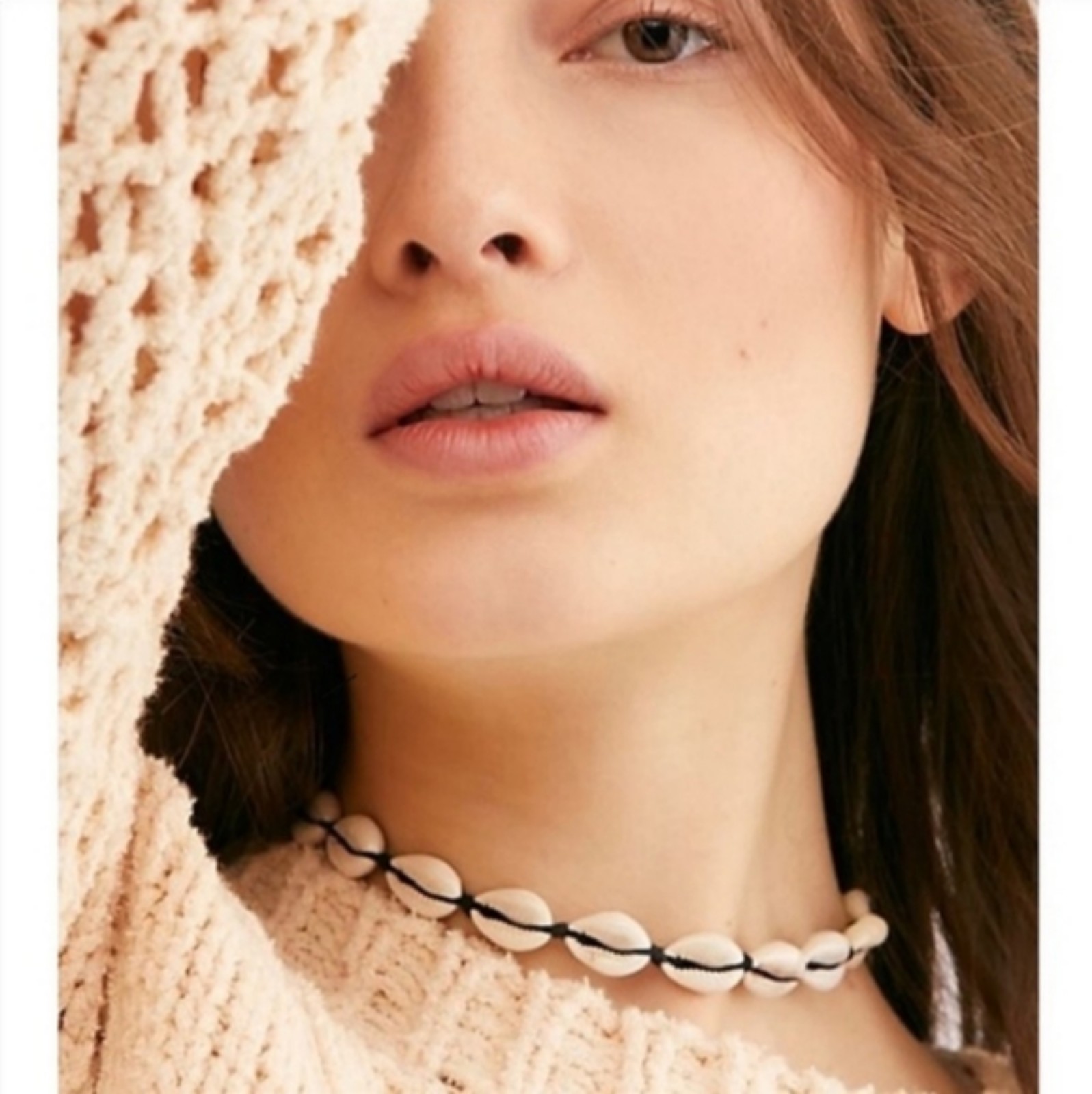 Free People Waikiki Waves Cowrie Shell Necklace