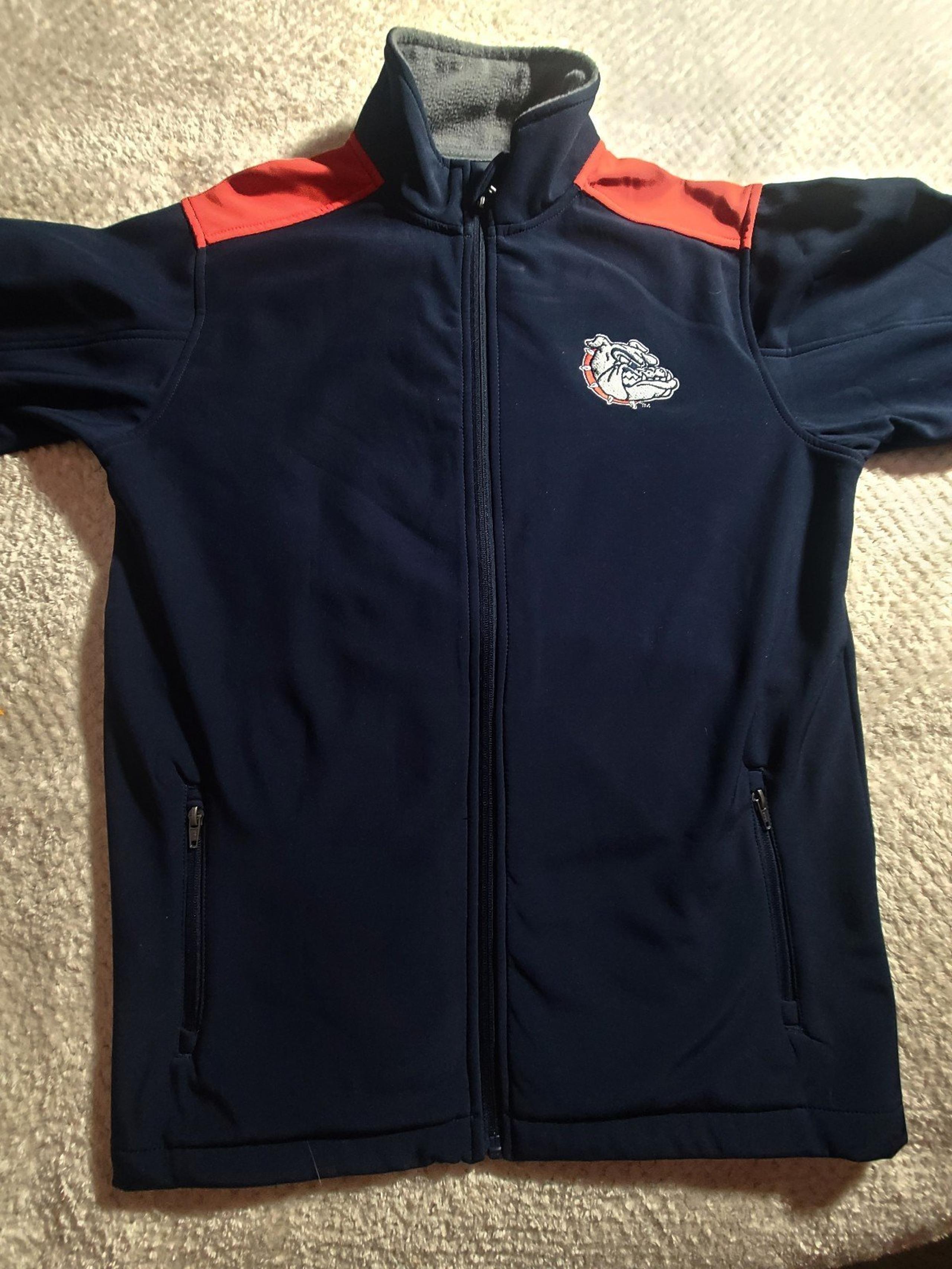 NWT Mens Gonzaga Basketball Full Zip Jacket MEDIUM