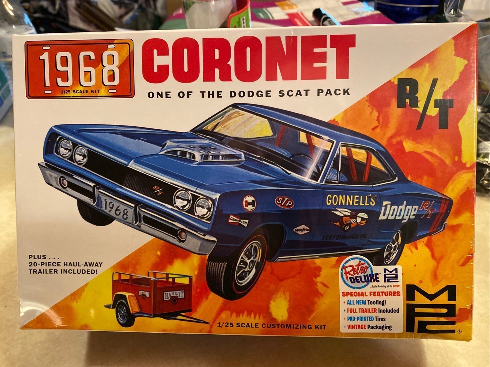 mpc model kit 1968 Dodge Coronet