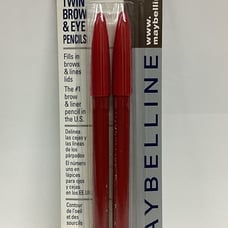 bareMinerals Maybelline Twin Brow & Eye Pencils CHARCOAL GREY .06oz FULL 4LA