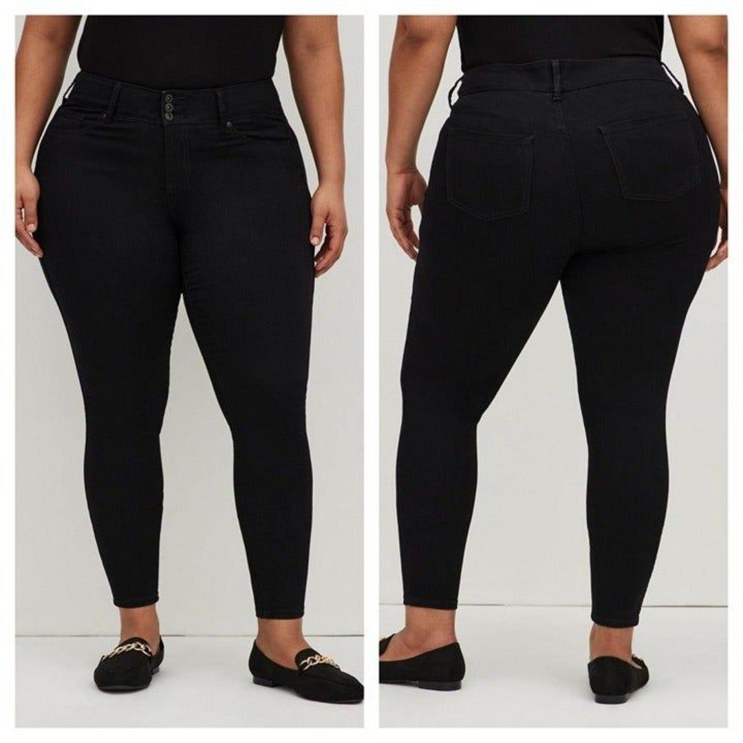 Torrid Black Jegging Skinny Super Soft High-Rise Jean