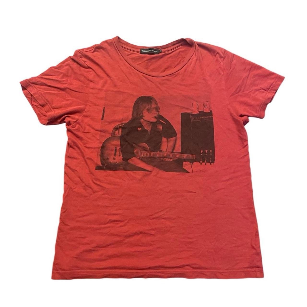 hysteric glamour red shirt guitar