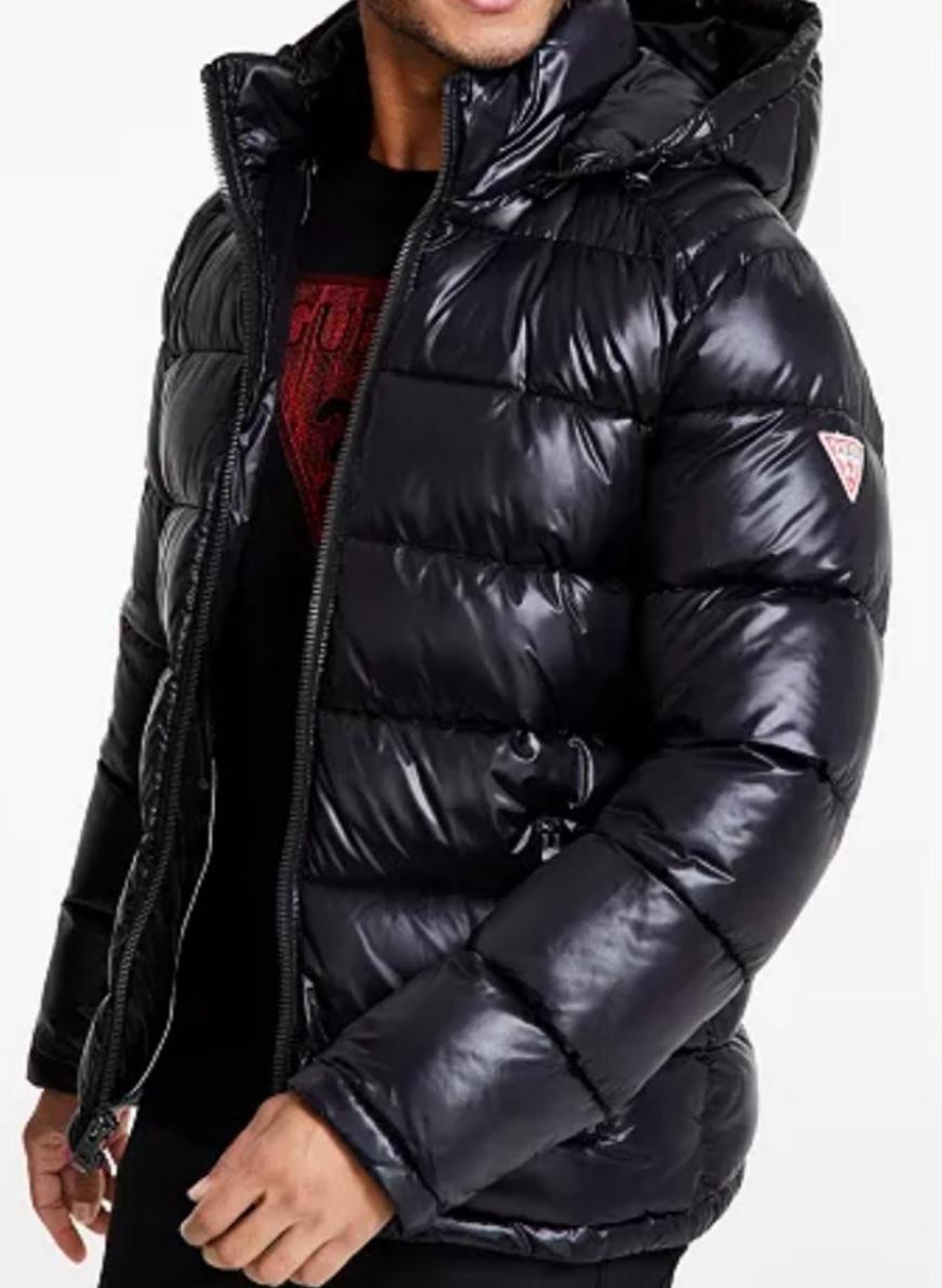 GUESS Men's Hooded Puffer Coat / Jacket XL