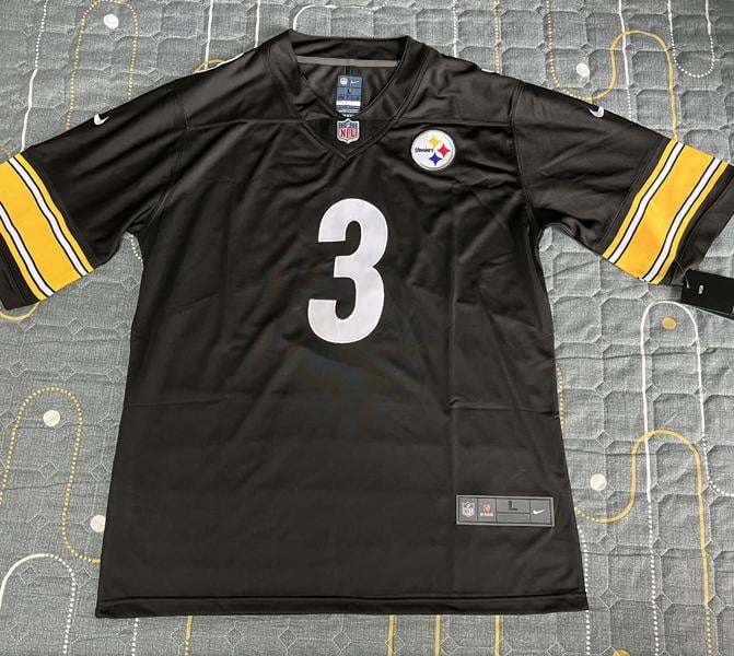 Russell Wilson Home Jersey Pittsburgh Steelers Mens XL Sewn/Sewn