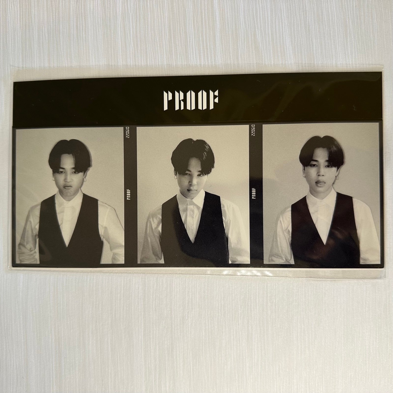 BTS JIMIN PROOF POB TRIPTYCH FILM STRIP SEALED
