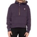 Peloton Women's Purple 1/2 Zip Chic Hoodie Sweatshirt Size XL NEW