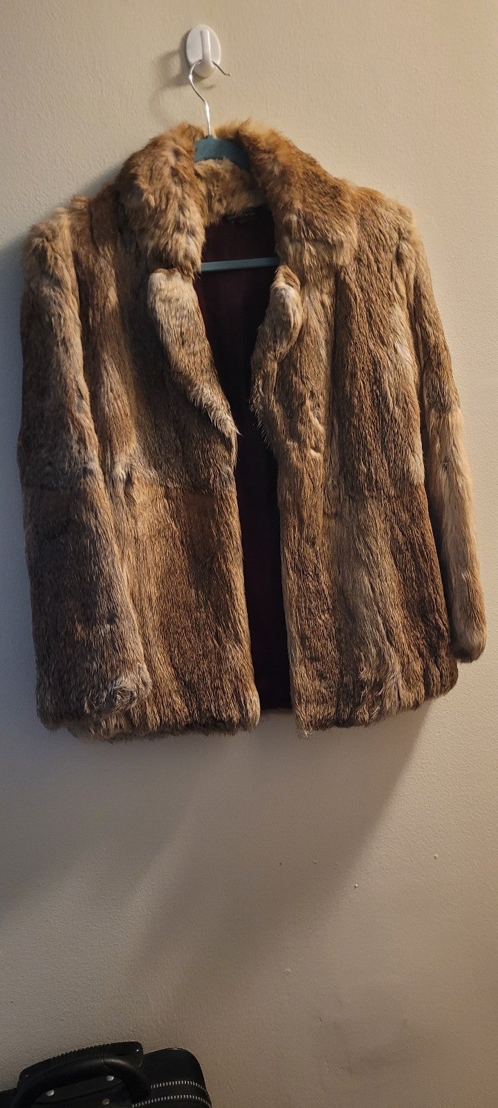 vintage Rabbit fur coat