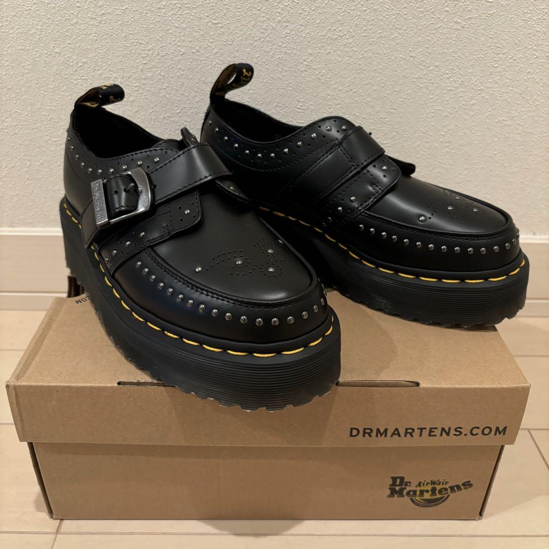 Dr. Martens Dr Martens Ramsey quad monk shoes in black