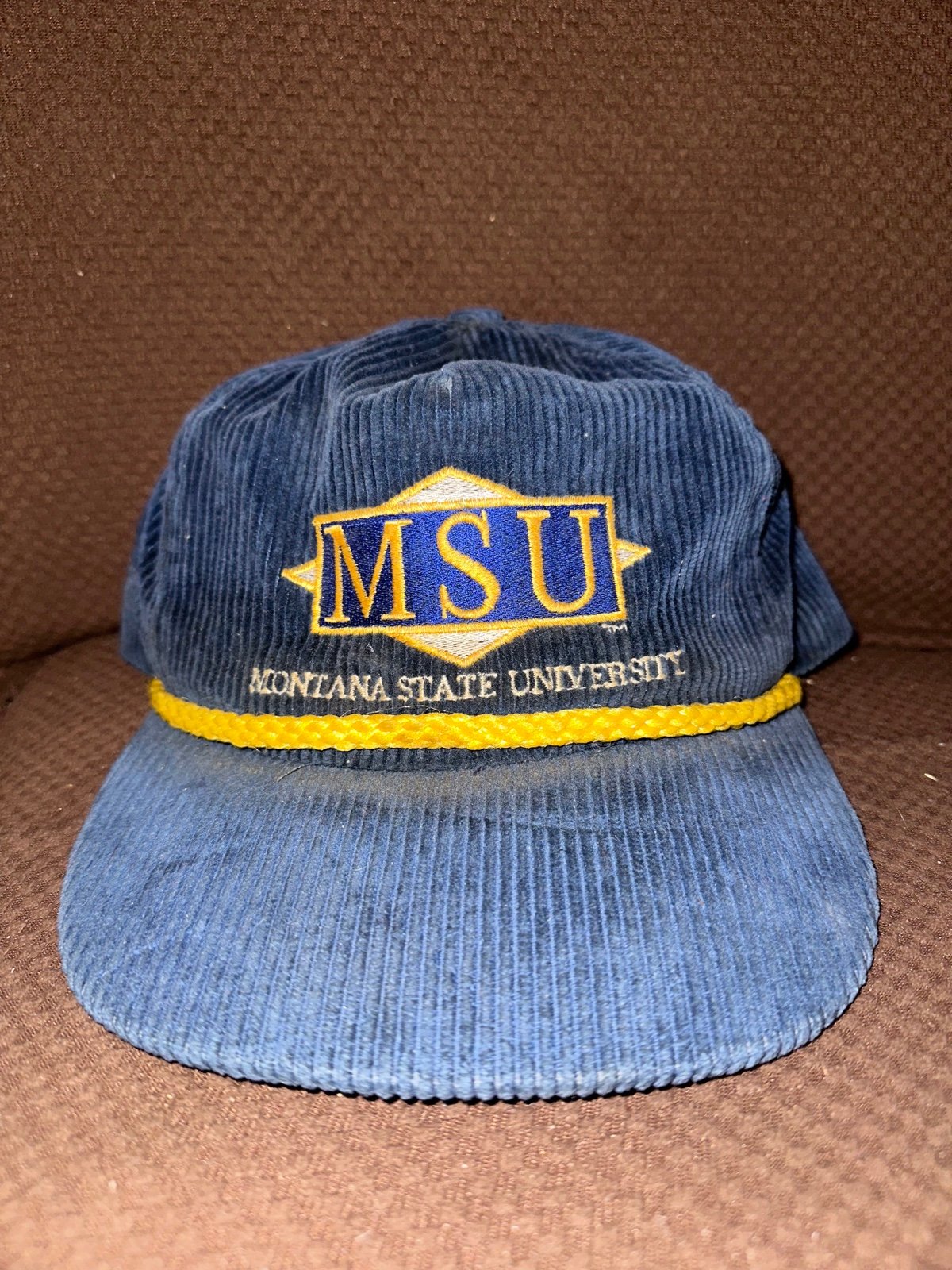 Vintage Montana State University cap