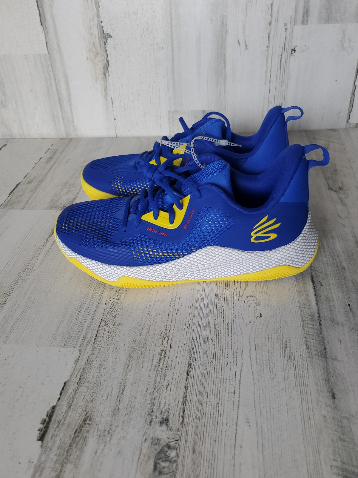 Under Armour Curry HOVR Splash 3 Unisex Basketball Shoes Sz Men 9.5/Women 11