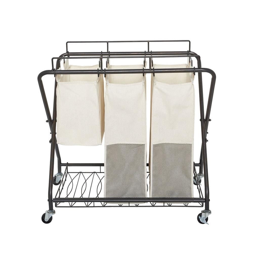 Laundry Hamper and Sorter Cart