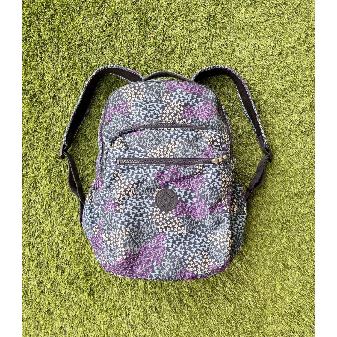 Kipling Micah Funky 15 Laptop Medium Backpack 5 Pockets
