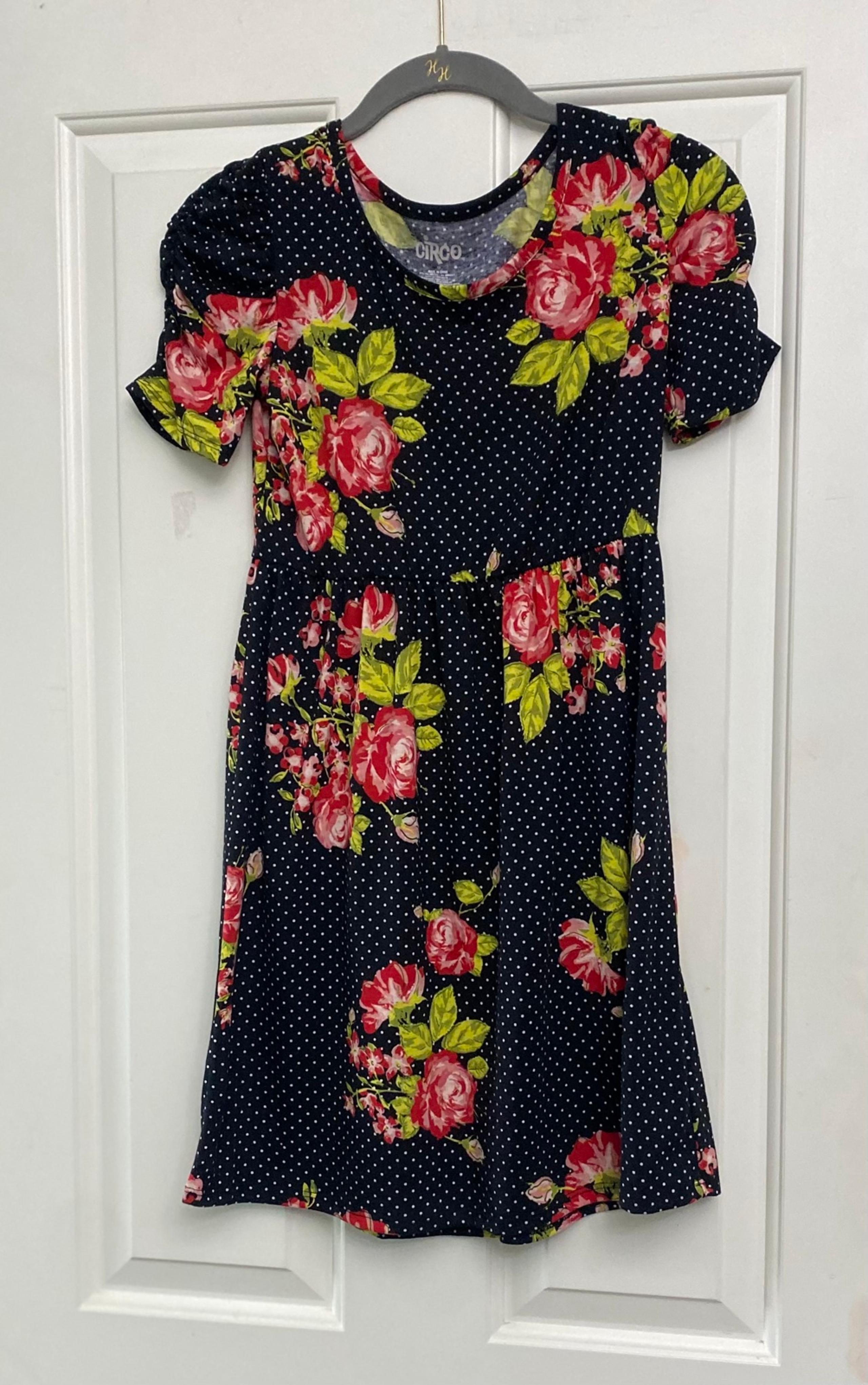 Soft Floral Print Dress