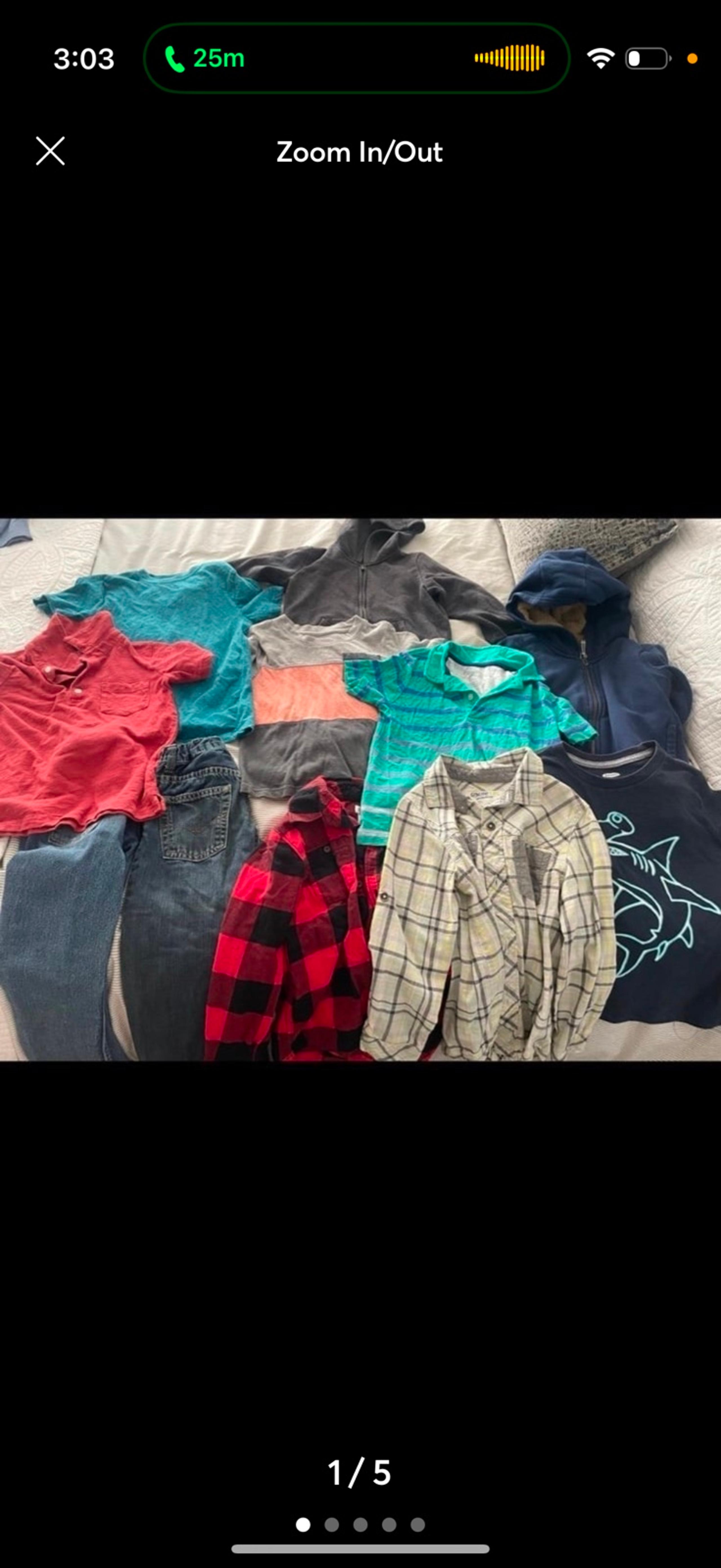 Boys size 5 lot
