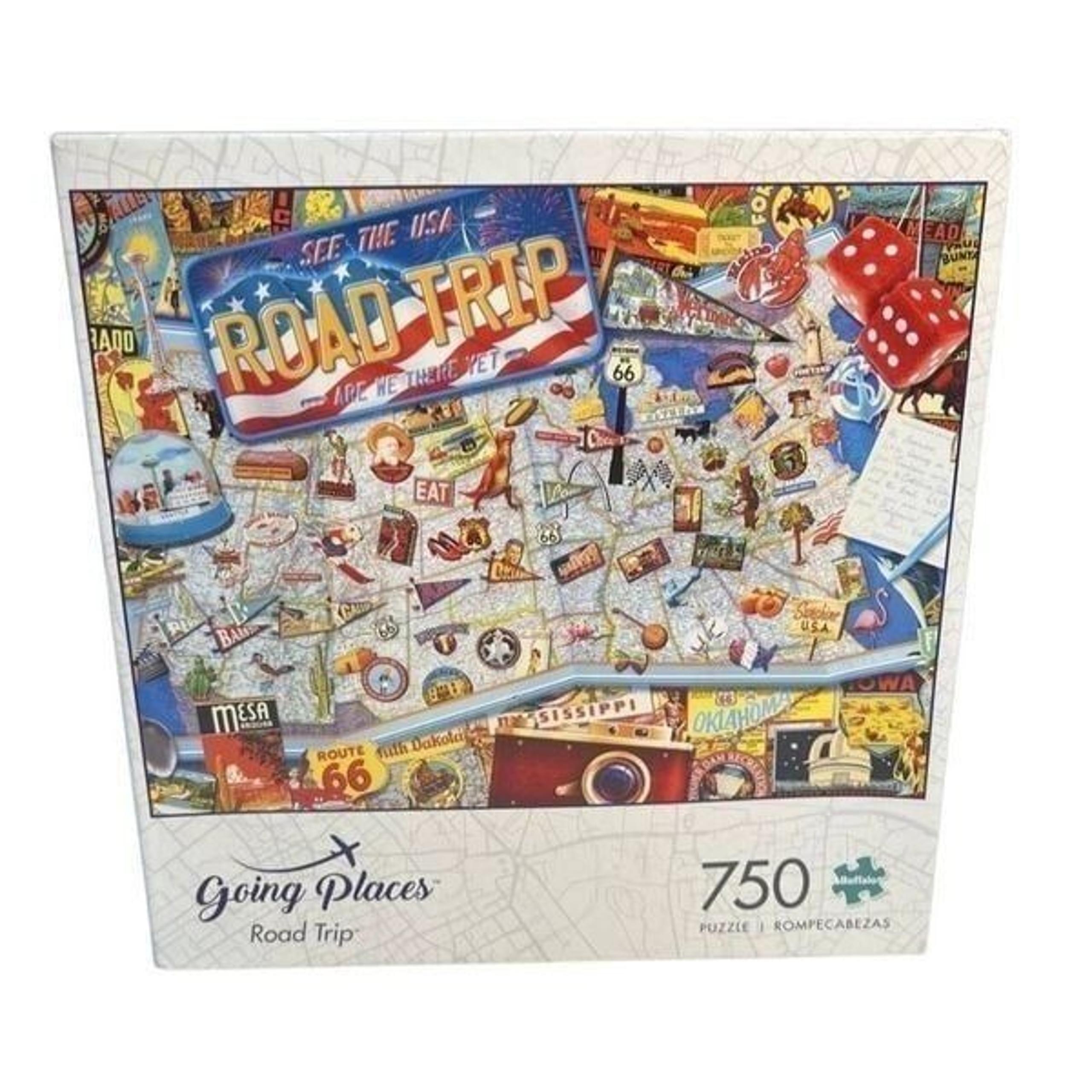 Buffalo Games Going Places Road Trip 750 pc Jigsaw Puzzle