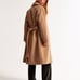 Abercrombie Wool Blend Belted Coat