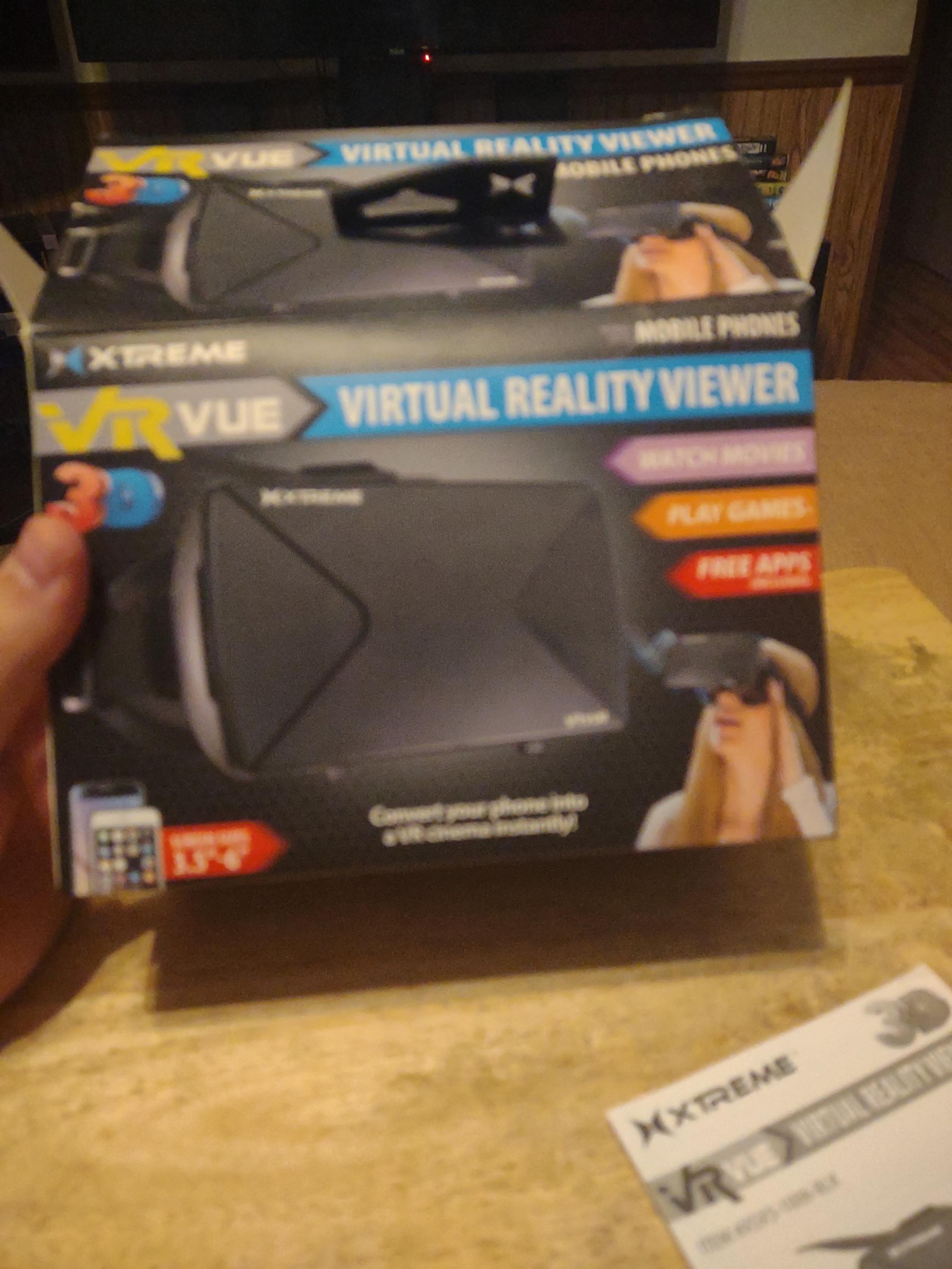 Xtreme virtual reality viewer