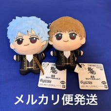 Gintama Chibi Plush Set: Sakata Gintoki and Okita Sougo (2-piece set)