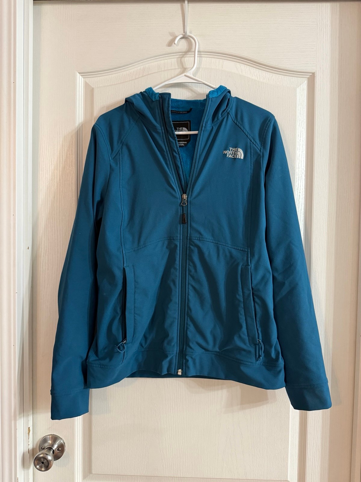 The North Face Shelbe Raschel Full Zip Hooded Jacket Sz Med. O-1162