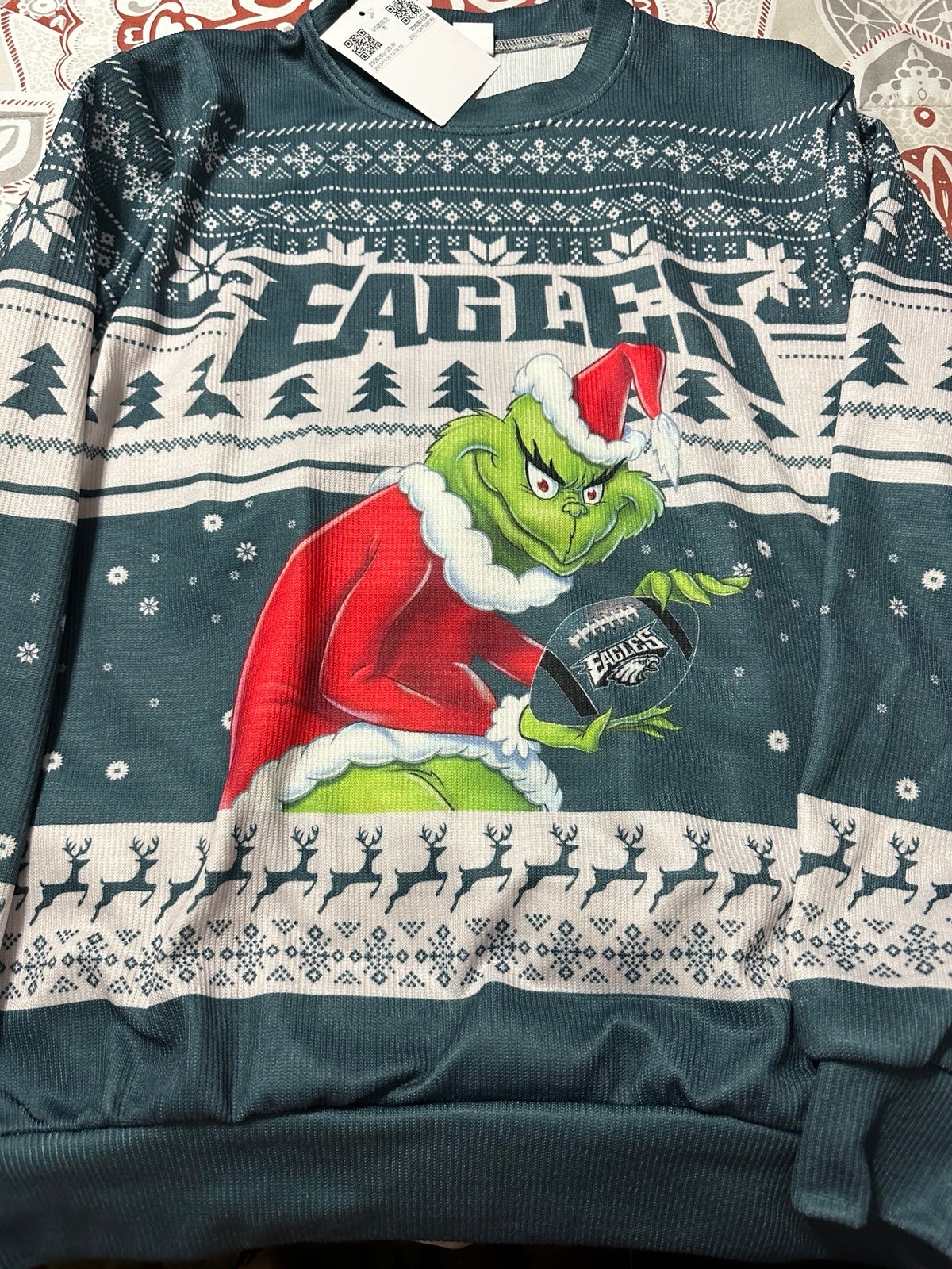 Christmas Philadelphia Eagleas Sweater