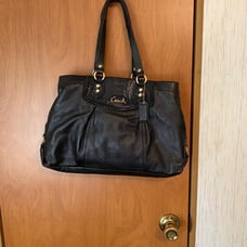 Coach Bags | Coach Vintage Leather Purse Black