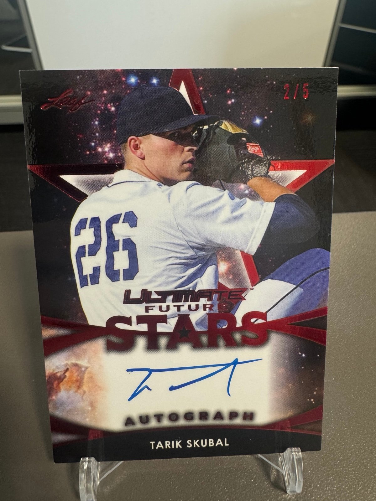 2019 Leaf Ultimate Future Stars Auto Autograph Tarik Skubal 2/5 #FS-TS1