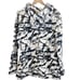 Zella Cozy Up Hoodie Womens Medium Rosso Fleece Abstract Activewear Athleisure