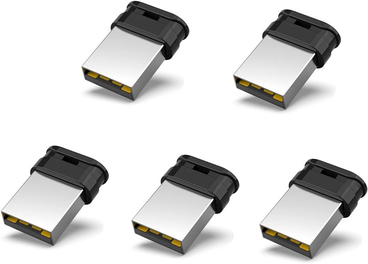 5 x 64GB Flash Drive, USB Drive 64 GB Mini USB Flash Drive Memory Thumb Drive