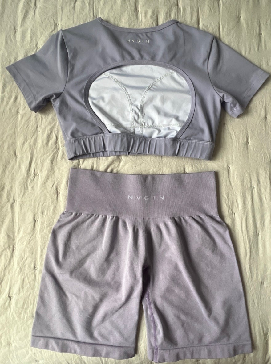 NVGTN Shirt and Shorts Set