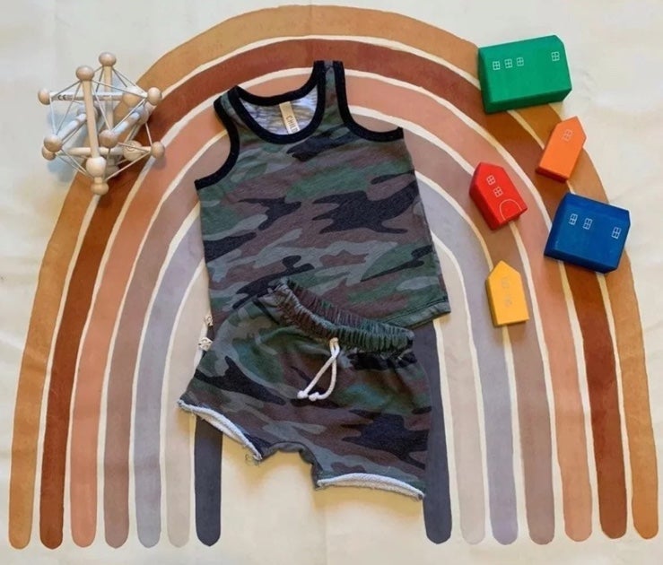 Adorable Childhoods Clothing Classic Camo Set