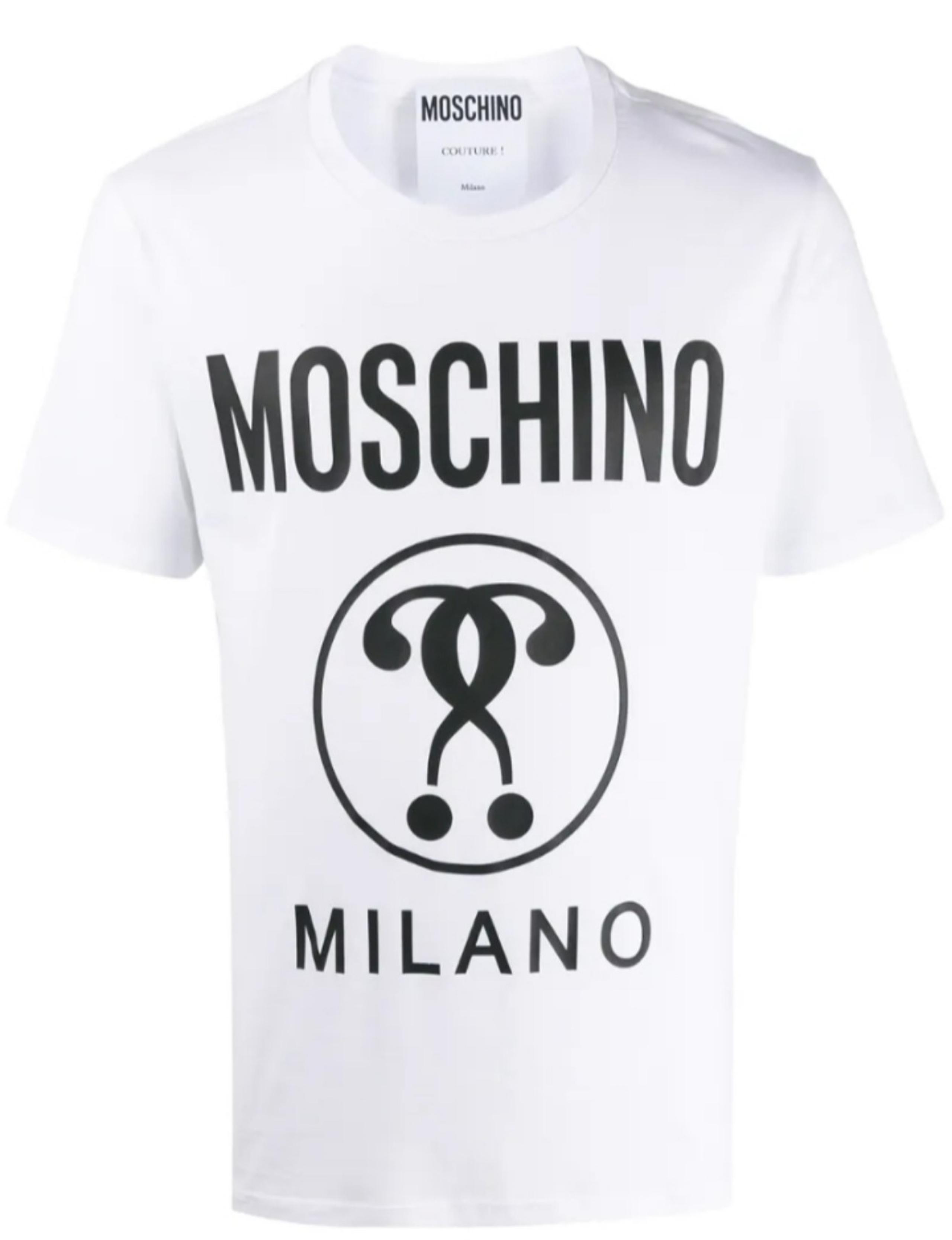 Moschino: Question Mark Logo T-Shirt (Gold Collection)