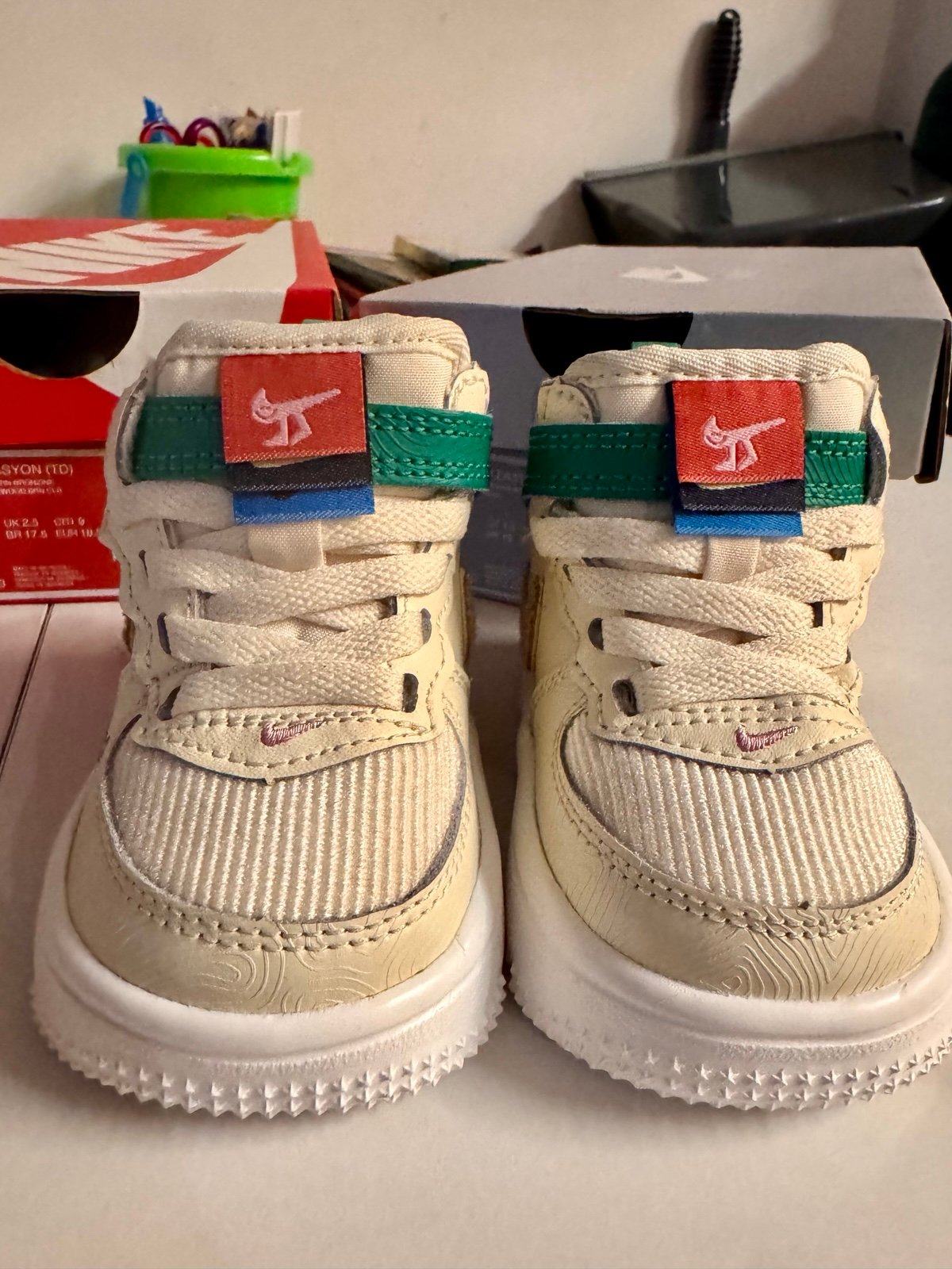 Nike Air Force EasyOn infant Unisex Size 2C
