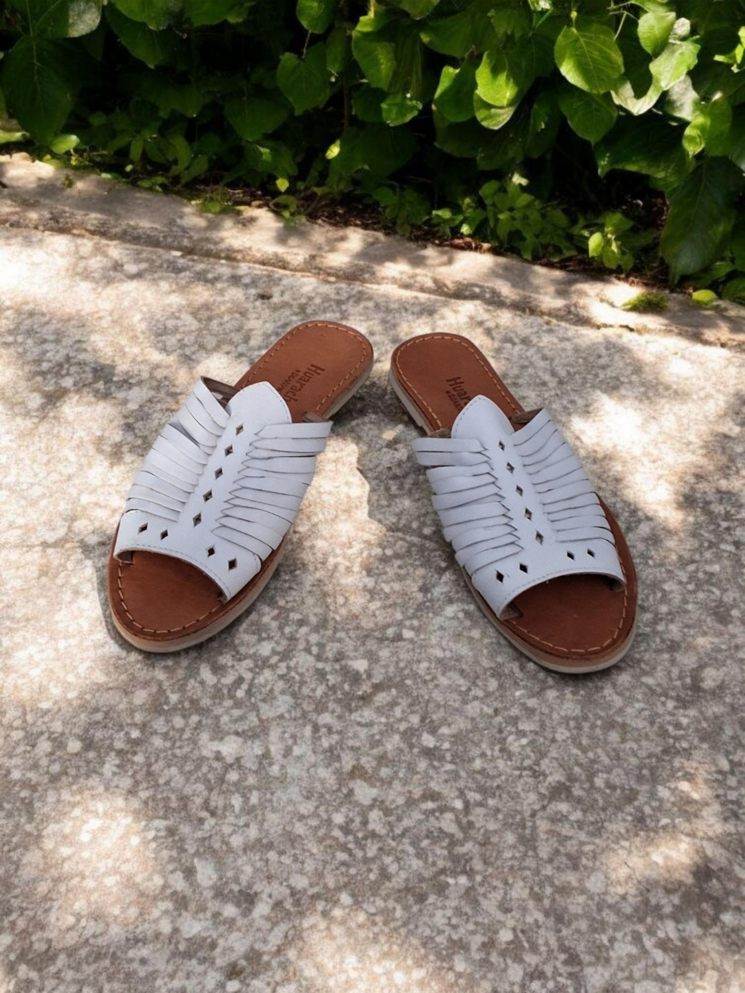 BearPaw Huaraches Women's White Sandals