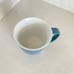 Starbucks Tall 14 oz Coffee Cup Mug Ceramic Blue